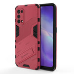 Punk Armor 2 in 1 PC + custodia antiurto in TPU con supporto invisibile, For Realme C15, For Realme 7 Pro, For Realme 7, For OPPO Reno5 5G