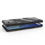 Punk Armor 2 in 1 PC + custodia antiurto in TPU con supporto invisibile, For OPPO Reno5 Pro, For OPPO Realme V15