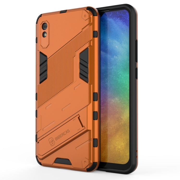 Custodia antiurto TPU con supporto per Xiaomi Redmi 9A