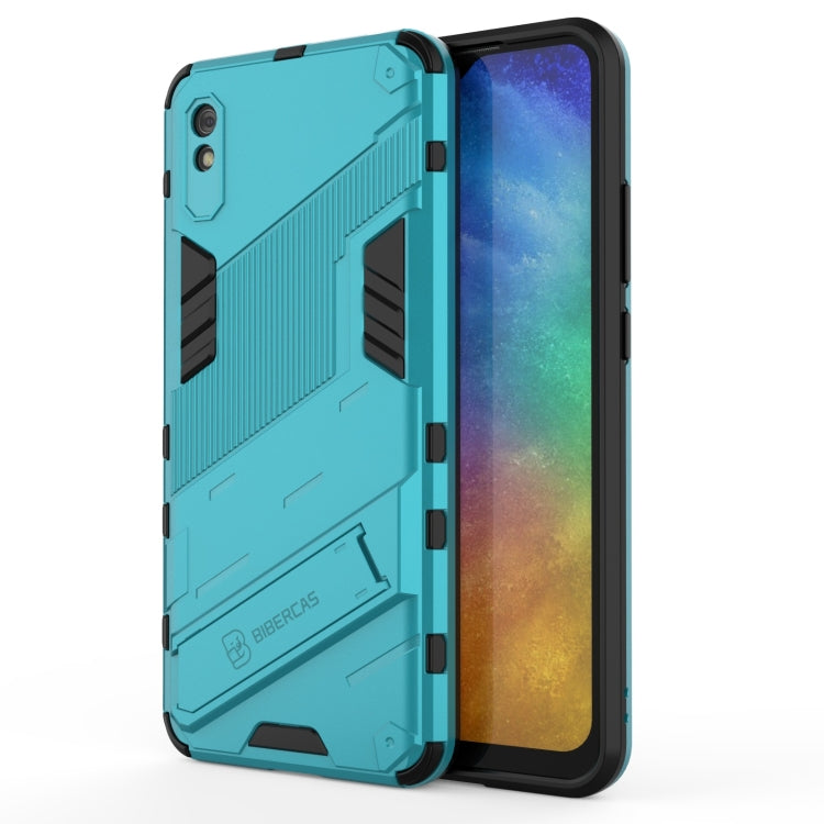 Custodia antiurto TPU con supporto per Xiaomi Redmi 9A