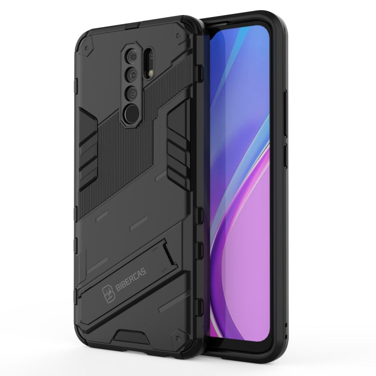 Custodia antiurto TPU con supporto per Xiaomi Redmi 9A