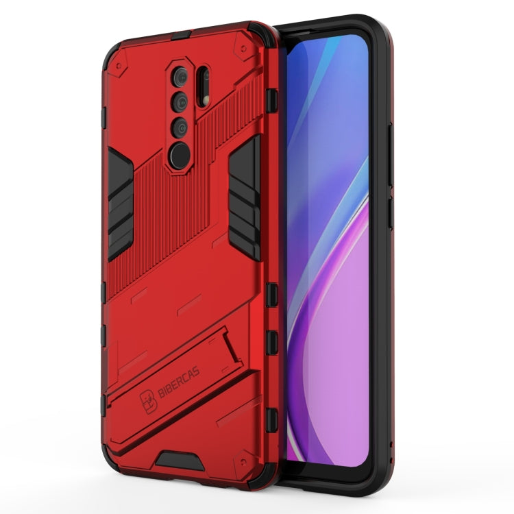 Custodia antiurto TPU con supporto per Xiaomi Redmi 9A