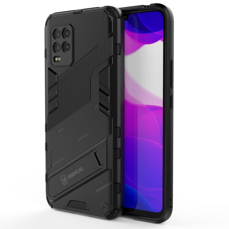 Punk Armor 2 in 1 PC + custodia antiurto in TPU con supporto invisibile, For Xiaomi Mi 10 Lite 5G, For Xiaomi Mi 10T Pro 5G, For Xiaomi Mi 11