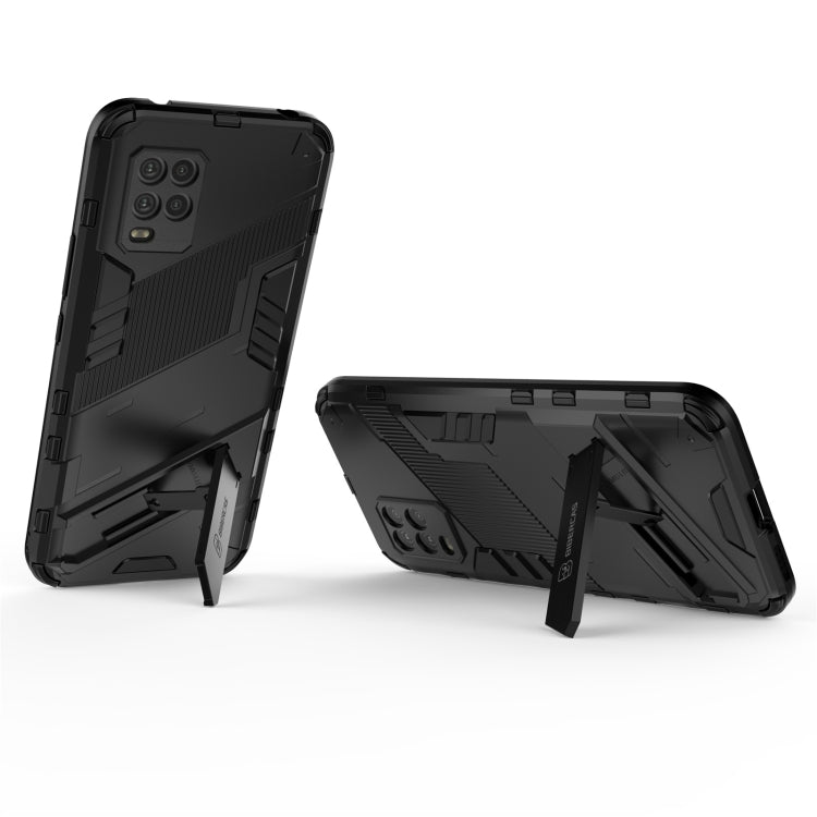 Punk Armor 2 in 1 PC + custodia antiurto in TPU con supporto invisibile, For Xiaomi Mi 10 Lite 5G, For Xiaomi Mi 10T Pro 5G, For Xiaomi Mi 11