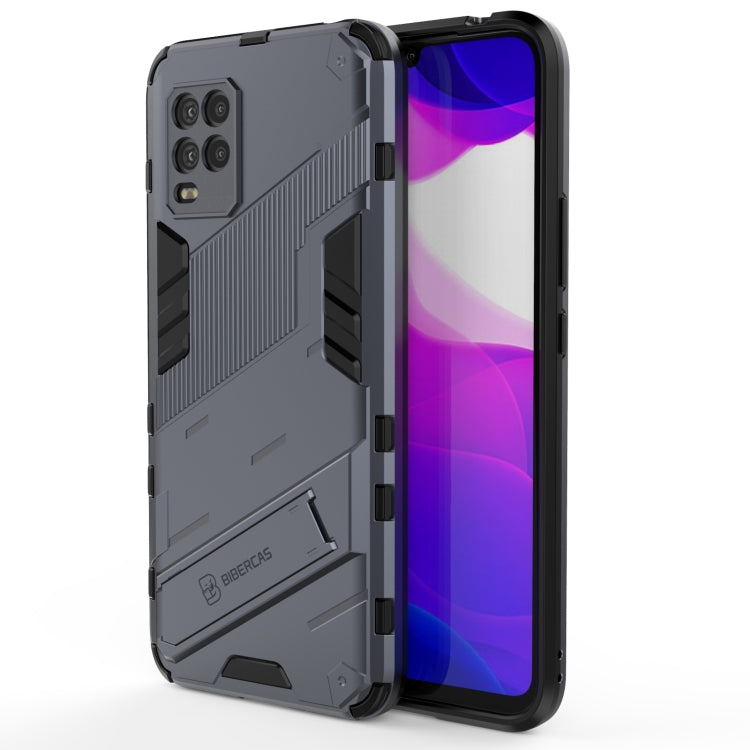 Punk Armor 2 in 1 PC + custodia antiurto in TPU con supporto invisibile, For Xiaomi Mi 10 Lite 5G, For Xiaomi Mi 10T Pro 5G, For Xiaomi Mi 11