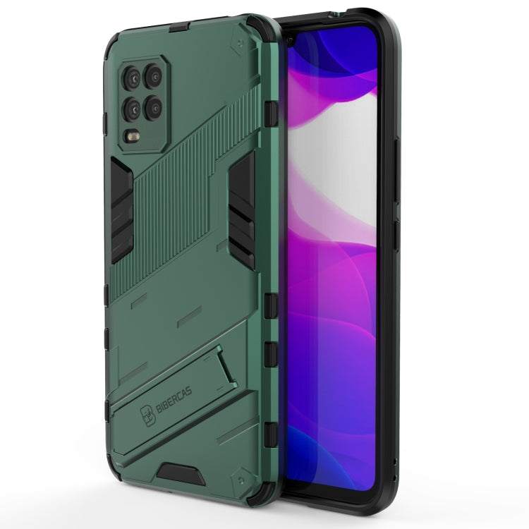 Punk Armor 2 in 1 PC + custodia antiurto in TPU con supporto invisibile, For Xiaomi Mi 10 Lite 5G, For Xiaomi Mi 10T Pro 5G, For Xiaomi Mi 11