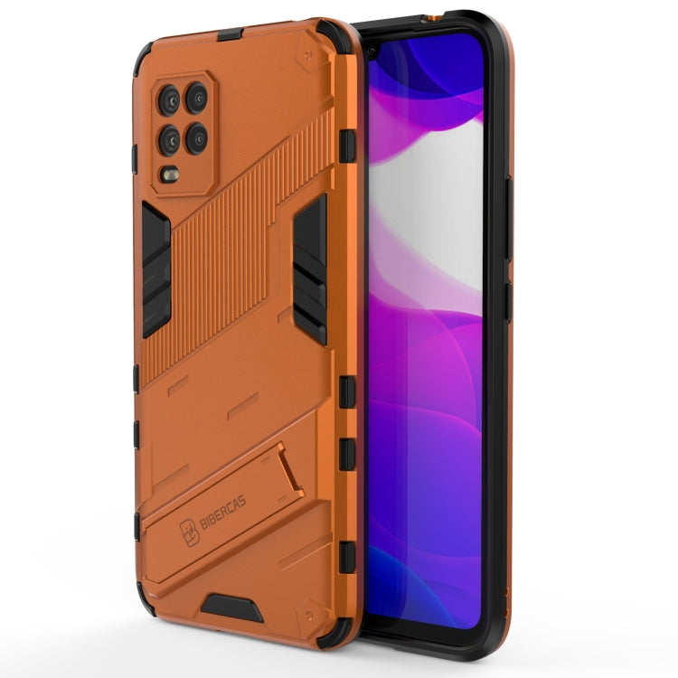 Punk Armor 2 in 1 PC + custodia antiurto in TPU con supporto invisibile, For Xiaomi Mi 10 Lite 5G, For Xiaomi Mi 10T Pro 5G, For Xiaomi Mi 11