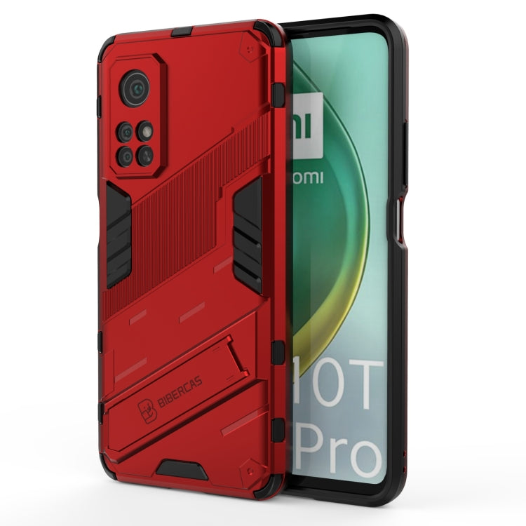 Punk Armor 2 in 1 PC + custodia antiurto in TPU con supporto invisibile, For Xiaomi Mi 10 Lite 5G, For Xiaomi Mi 10T Pro 5G, For Xiaomi Mi 11