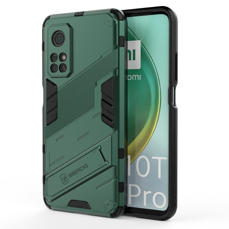 Punk Armor 2 in 1 PC + custodia antiurto in TPU con supporto invisibile, For Xiaomi Mi 10 Lite 5G, For Xiaomi Mi 10T Pro 5G, For Xiaomi Mi 11