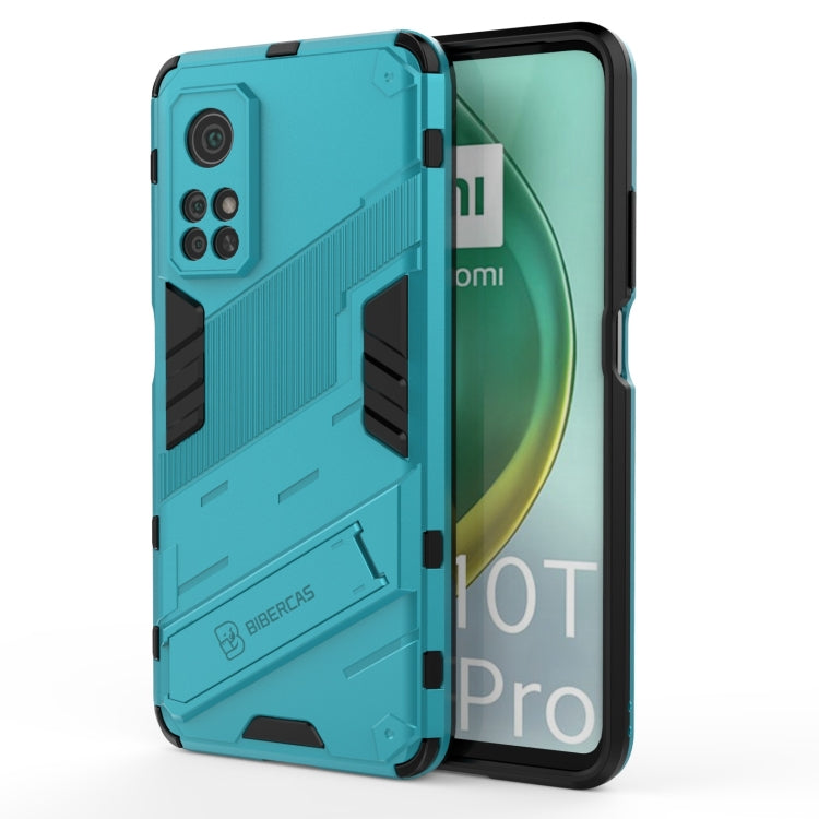 Punk Armor 2 in 1 PC + custodia antiurto in TPU con supporto invisibile, For Xiaomi Mi 10 Lite 5G, For Xiaomi Mi 10T Pro 5G, For Xiaomi Mi 11