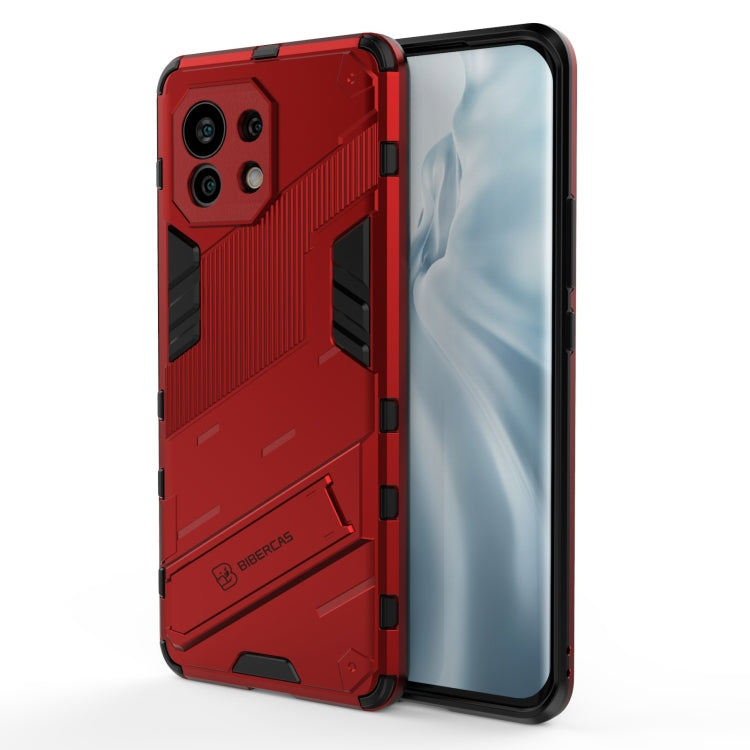 Punk Armor 2 in 1 PC + custodia antiurto in TPU con supporto invisibile, For Xiaomi Mi 10 Lite 5G, For Xiaomi Mi 10T Pro 5G, For Xiaomi Mi 11