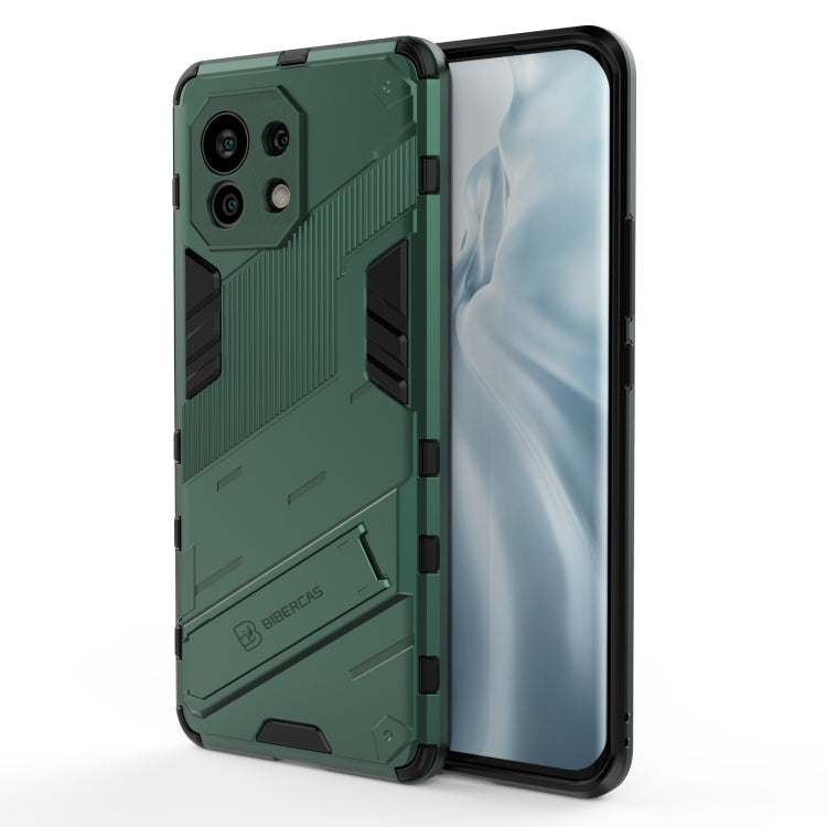 Punk Armor 2 in 1 PC + custodia antiurto in TPU con supporto invisibile, For Xiaomi Mi 10 Lite 5G, For Xiaomi Mi 10T Pro 5G, For Xiaomi Mi 11