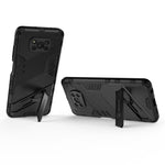 Punk Armor 2 in 1 PC + custodia antiurto in TPU con supporto invisibile, For Xiaomi Poco X3