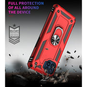 Custodia protettiva antiurto in TPU + PC con supporto girevole a 360 gradi, For Samsung Galaxy A02s (US Version), For OPPO Reno4 Lite