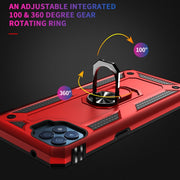 Custodia protettiva antiurto in TPU + PC con supporto girevole a 360 gradi, For Samsung Galaxy A02s (US Version), For OPPO Reno4 Lite