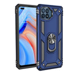 Custodia protettiva TPU e PC con supporto girevole per OPPO Reno4