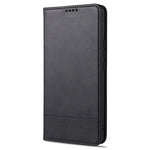 AZNS Custodia in pelle a vibrazione orizzontale con struttura in vitello magnetico con slot per carte, supporto e portafoglio, For vivo X60 5G, For vivo Y52s