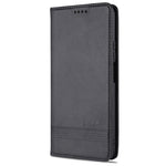 AZNS Custodia in pelle a vibrazione orizzontale con struttura in vitello magnetico con slot per carte, supporto e portafoglio, For vivo X60 5G, For vivo Y52s