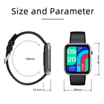 Z15 Touch screen da 1,69 pollici IP67 Orologio intelligente impermeabile, supporto monitoraggio della pressione sanguigna / monitoraggio del sonno / monitoraggio della frequenza cardiaca