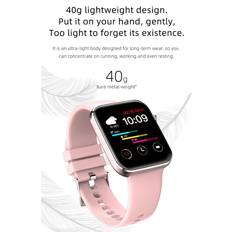 Z15 Touch screen da 1,69 pollici IP67 Orologio intelligente impermeabile, supporto monitoraggio della pressione sanguigna / monitoraggio del sonno / monitoraggio della frequenza cardiaca