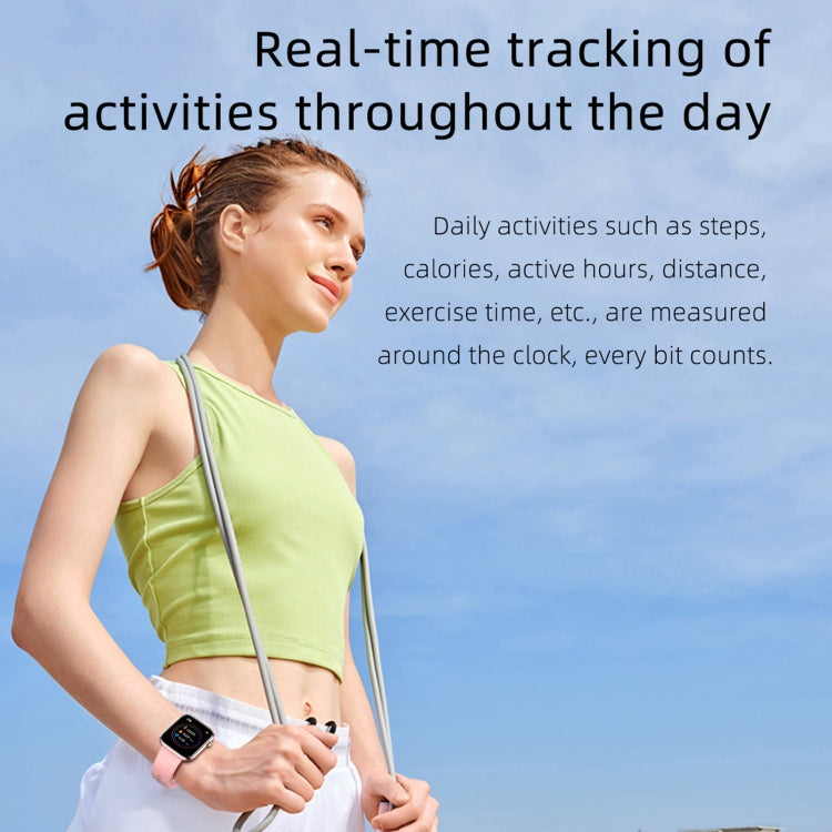Z15 Touch screen da 1,69 pollici IP67 Orologio intelligente impermeabile, supporto monitoraggio della pressione sanguigna / monitoraggio del sonno / monitoraggio della frequenza cardiaca