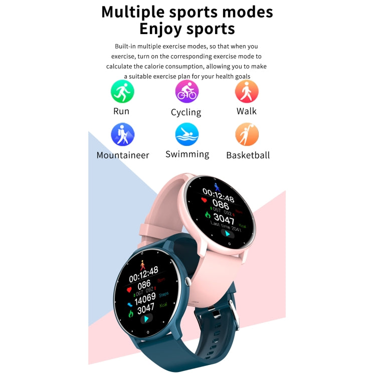 ZL02 Touch Screen da 1,28 pollici IP67 Smart Watch impermeabile, supporto monitoraggio della pressione sanguigna / monitoraggio del sonno / monitoraggio della frequenza cardiaca