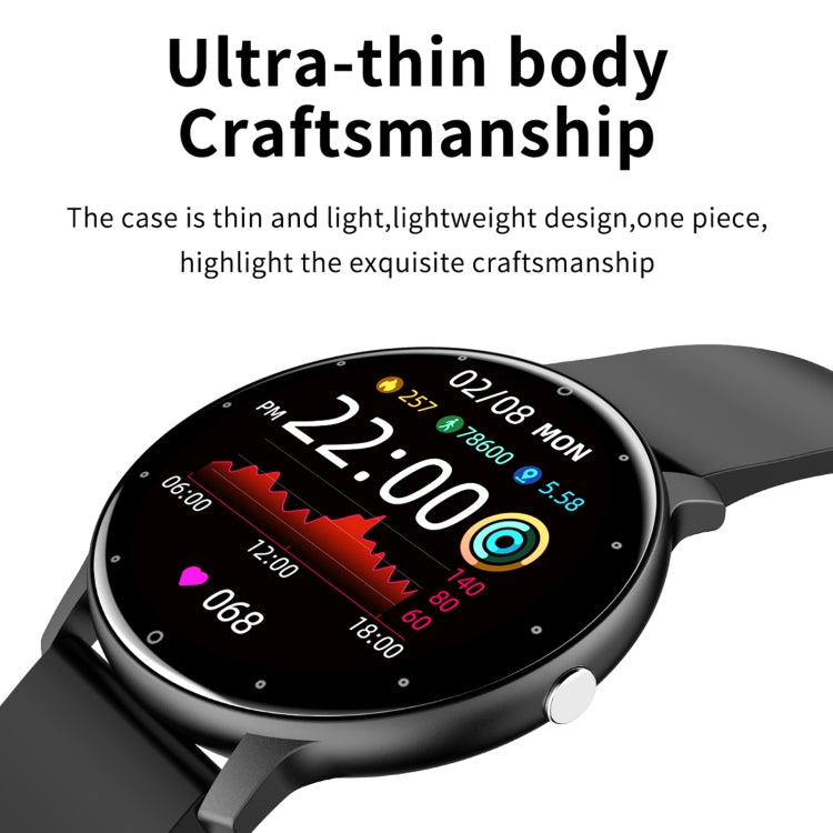ZL02 Touch Screen da 1,28 pollici IP67 Smart Watch impermeabile, supporto monitoraggio della pressione sanguigna / monitoraggio del sonno / monitoraggio della frequenza cardiaca