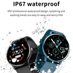 ZL02 Touch Screen da 1,28 pollici IP67 Smart Watch impermeabile, supporto monitoraggio della pressione sanguigna / monitoraggio del sonno / monitoraggio della frequenza cardiaca