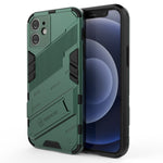 Custodia TPU antiurto con supporto invisibile per iPhone 12