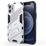 Custodia TPU antiurto con supporto invisibile per iPhone 12