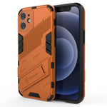 Custodia TPU antiurto con supporto invisibile per iPhone 12
