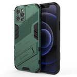 Custodia TPU antiurto con supporto invisibile per iPhone 12