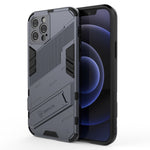 Custodia TPU antiurto con supporto invisibile per iPhone 12