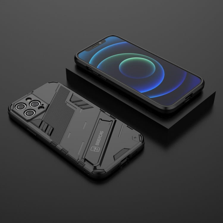 Custodia TPU antiurto con supporto invisibile per iPhone 11