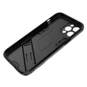 Punk Armor 2 in 1 PC + custodia antiurto in TPU con supporto invisibile, For iPhone 12 Pro Max, For iPhone 11 Pro, For iPhone 11