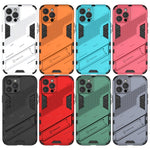 Custodia TPU antiurto con supporto invisibile per iPhone 11