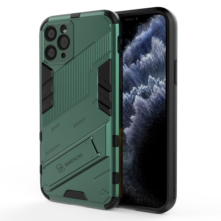 Custodia TPU antiurto con supporto invisibile per iPhone 11