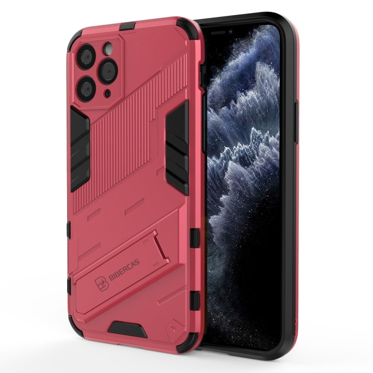 Custodia TPU antiurto con supporto invisibile per iPhone 11