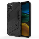 Custodia TPU antiurto con supporto invisibile per iPhone 11