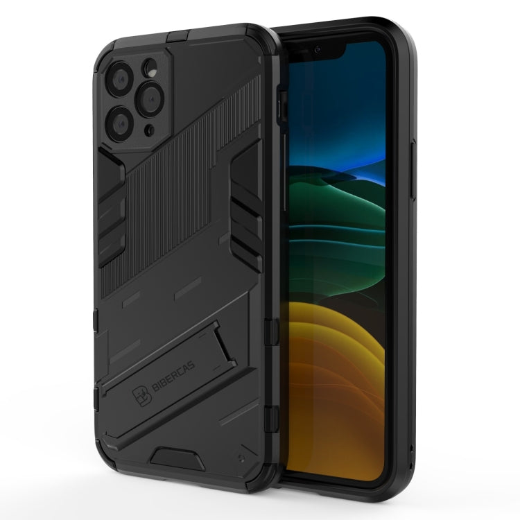 Custodia TPU antiurto con supporto invisibile per iPhone 11