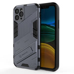 Custodia TPU antiurto con supporto invisibile per iPhone 11