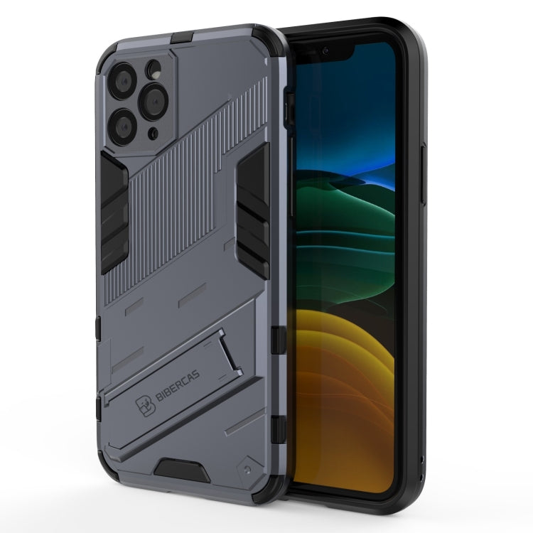 Custodia TPU antiurto con supporto invisibile per iPhone 11