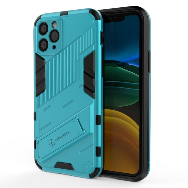 Custodia TPU antiurto con supporto invisibile per iPhone 11