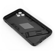 Punk Armor 2 in 1 PC + custodia antiurto in TPU con supporto invisibile, For iPhone 11 Pro Max, For iPhone X / XS, For iPhone XR