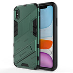 Custodia TPU antiurto con supporto invisibile per iPhone XR