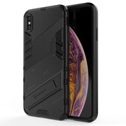 Punk Armor 2 in 1 PC + custodia antiurto in TPU con supporto invisibile, For iPhone XS Max, For iPhone 6 & 6s, For iPhone 6 Plus & 6s  Plus