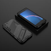Punk Armor 2 in 1 PC + custodia antiurto in TPU con supporto invisibile, For iPhone 7 & 8, For iPhone 7 Plus & 8  Plus