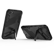 Punk Armor 2 in 1 PC + custodia antiurto in TPU con supporto invisibile, For iPhone 7 & 8, For iPhone 7 Plus & 8  Plus
