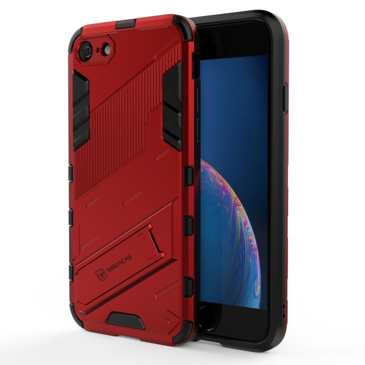 Custodia TPU antiurto con supporto invisibile per iPhone 7/8