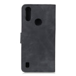 KHAZNEH Retro Texture PU + TPU Custodia in pelle a vibrazione orizzontale con supporto, slot per carte e portafoglio, For LG K53, For Motorola Moto E7 Power, For Motorola Moto G30